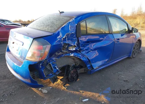 2012 Nissan Sentra 2.0 Sr из США, поврежденный, VIN 3N1AB6AP5CL737881